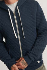 Marine Layer Marine Layer Corbet Quilted Full Zip Hoodie (M)