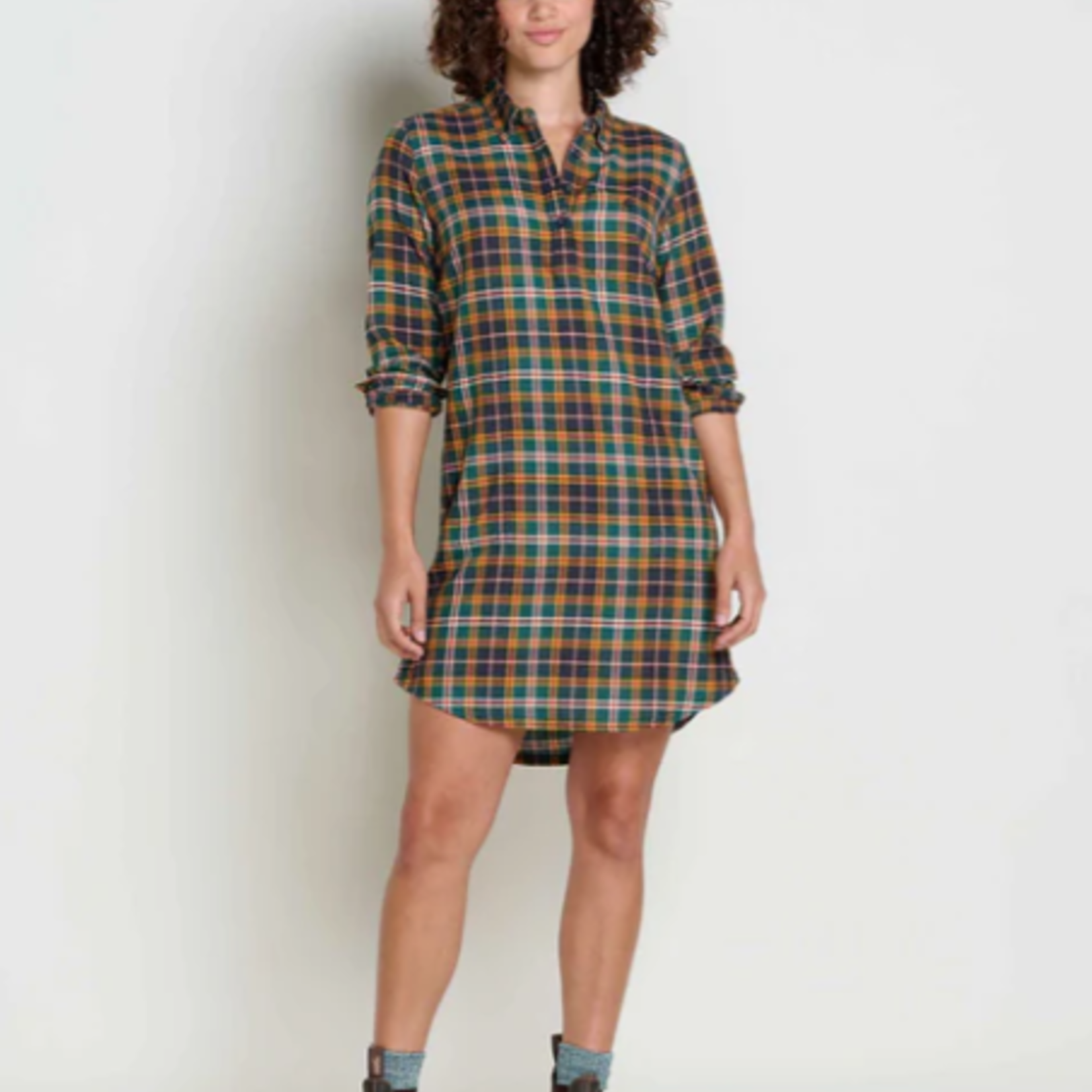 Toad  & Co Toad & Co Reform Popover LS Dress (W)