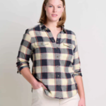 Toad  & Co Toad & Co Re-Form Flannel LS Shirt (W)