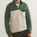 Marine Layer Marine Layer Corbet Colorblock Pullover (M)