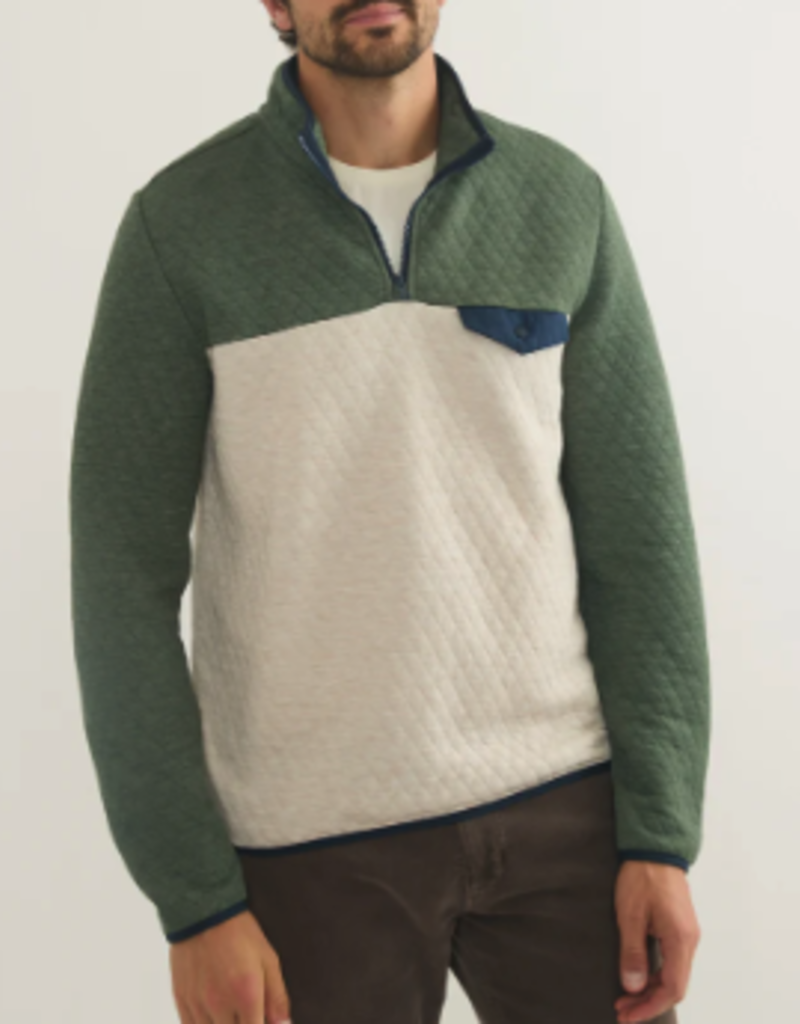 Marine Layer Marine Layer Corbet Colorblock Pullover (M)