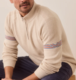 Marine Layer Marine Layer Archive Big Bear 1/4 Zip Sweater (M)
