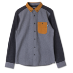 Kavu Kavu In The Mix Shirt (M) Grey Hawk Cove S