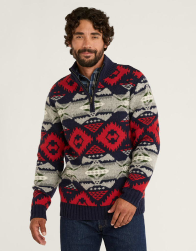 Pendleton Pendleton Nehalem 1/4 Zip Wool Sweater (M)