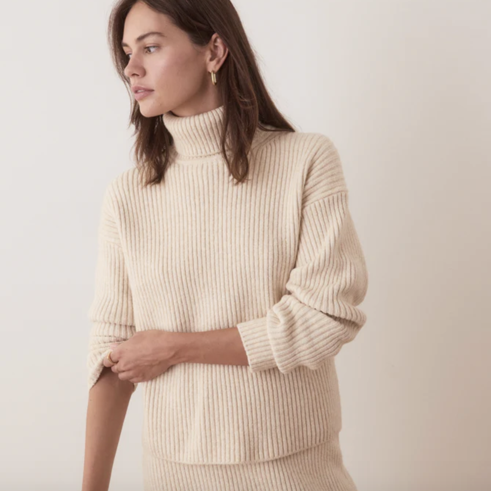Marine Layer Marine Layer Isla Knit Turtleneck (W)