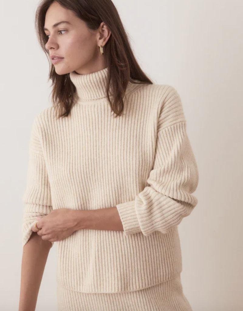 Marine Layer Marine Layer Isla Knit Turtleneck (W)