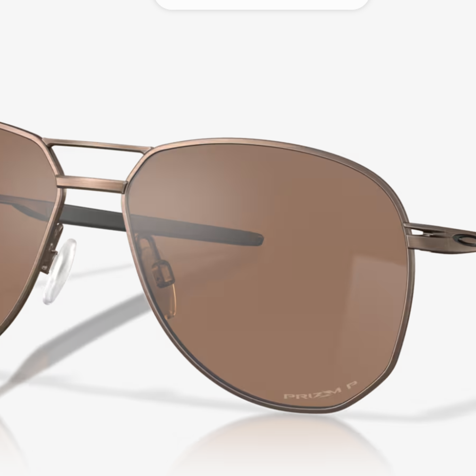 Oakley Oakley Contrail Sunglass (A) Satin Toast w/ Prizm Tngst Pol