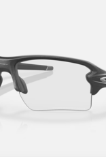 Oakley Oakley Flak 2.0 XL Sunglass (A) Steel w/ Clear 50% Blk Irid Photo