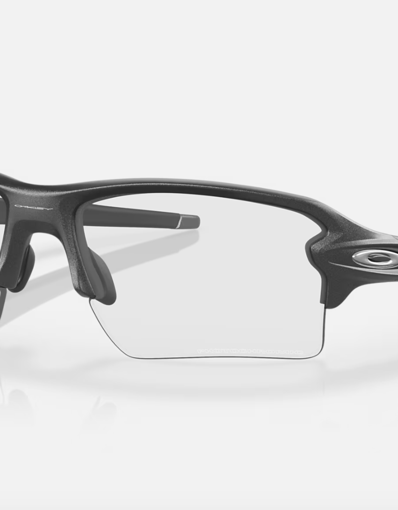 Oakley Oakley Flak 2.0 XL Sunglass (A) Steel w/ Clear 50% Blk Irid Photo