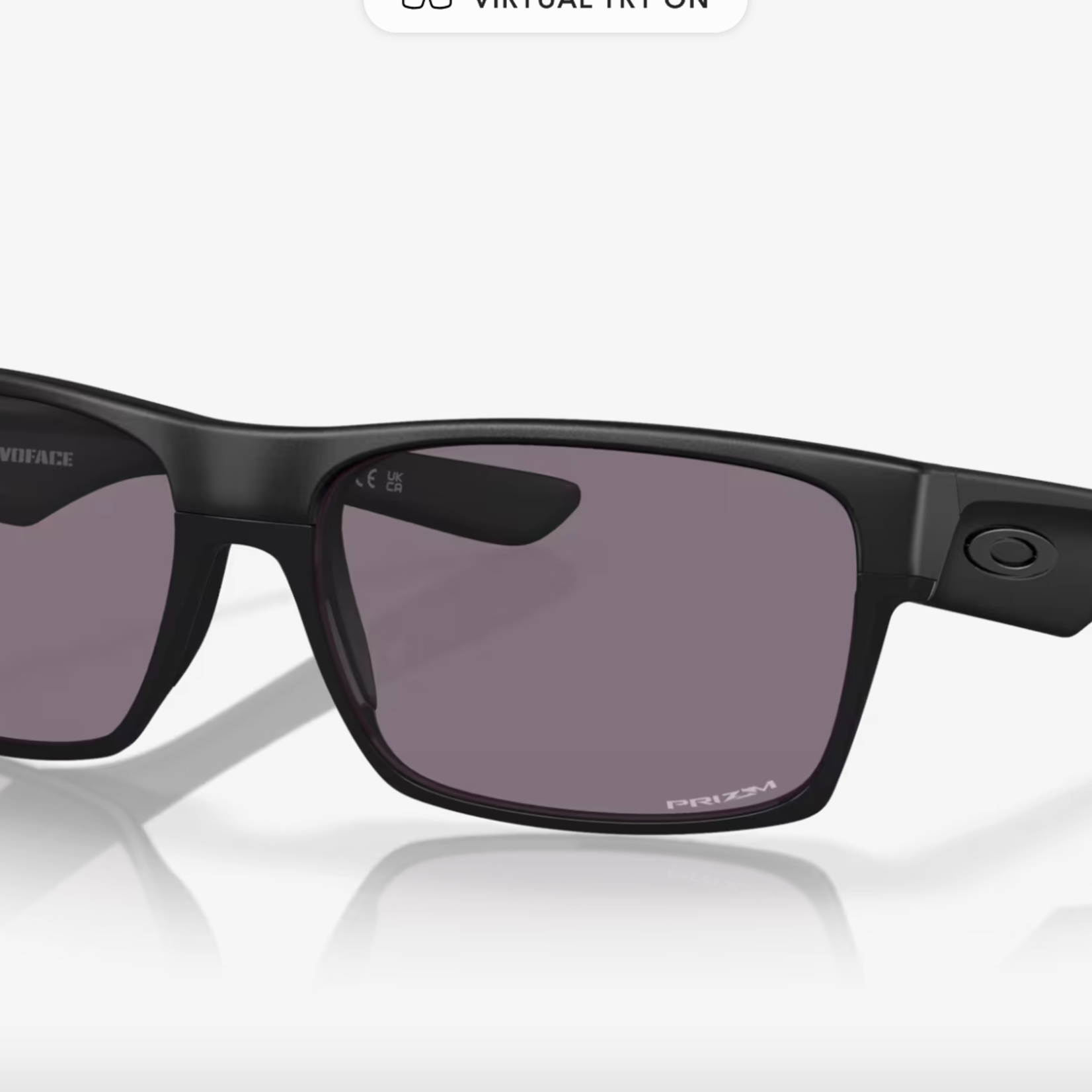 Oakley Oakley Twoface Sunglass (A) Matte Blk w/ Prizm Daily  Pol