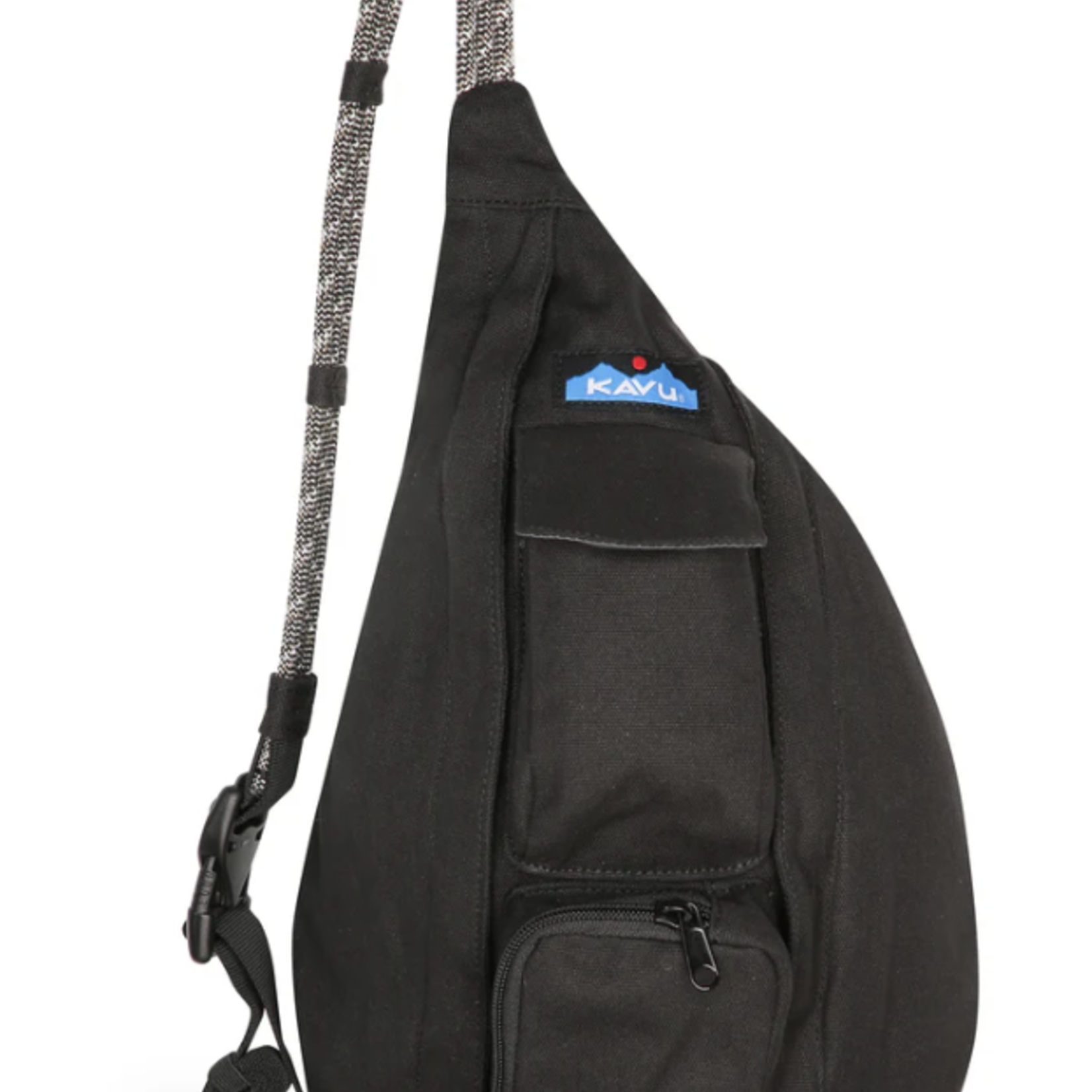 Kavu Kavu Mini Rope Bag Black