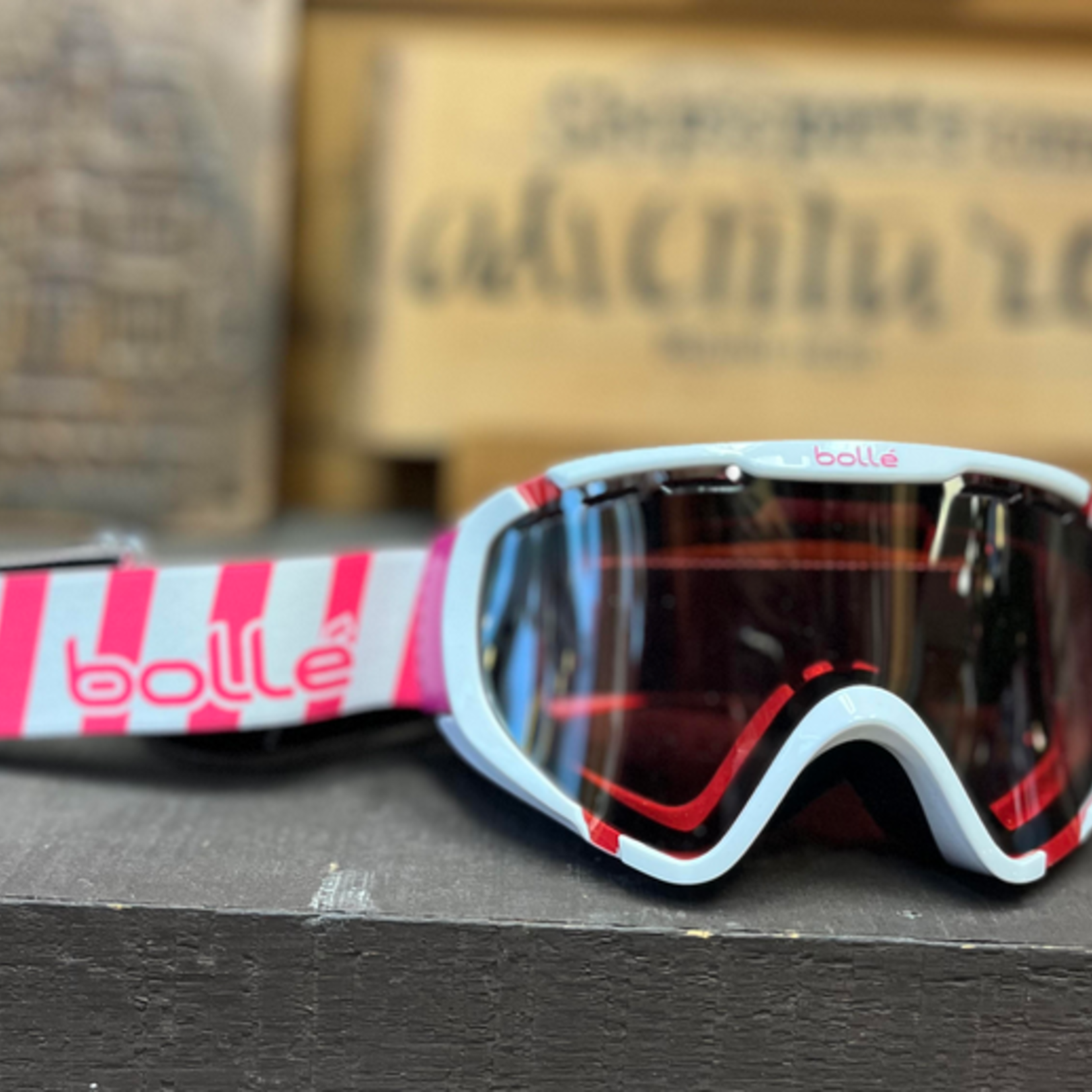 Bolle Bolle Explorer Kids OTG Ski Goggle w/Vermillion Gun Lens (YTH) 17/18