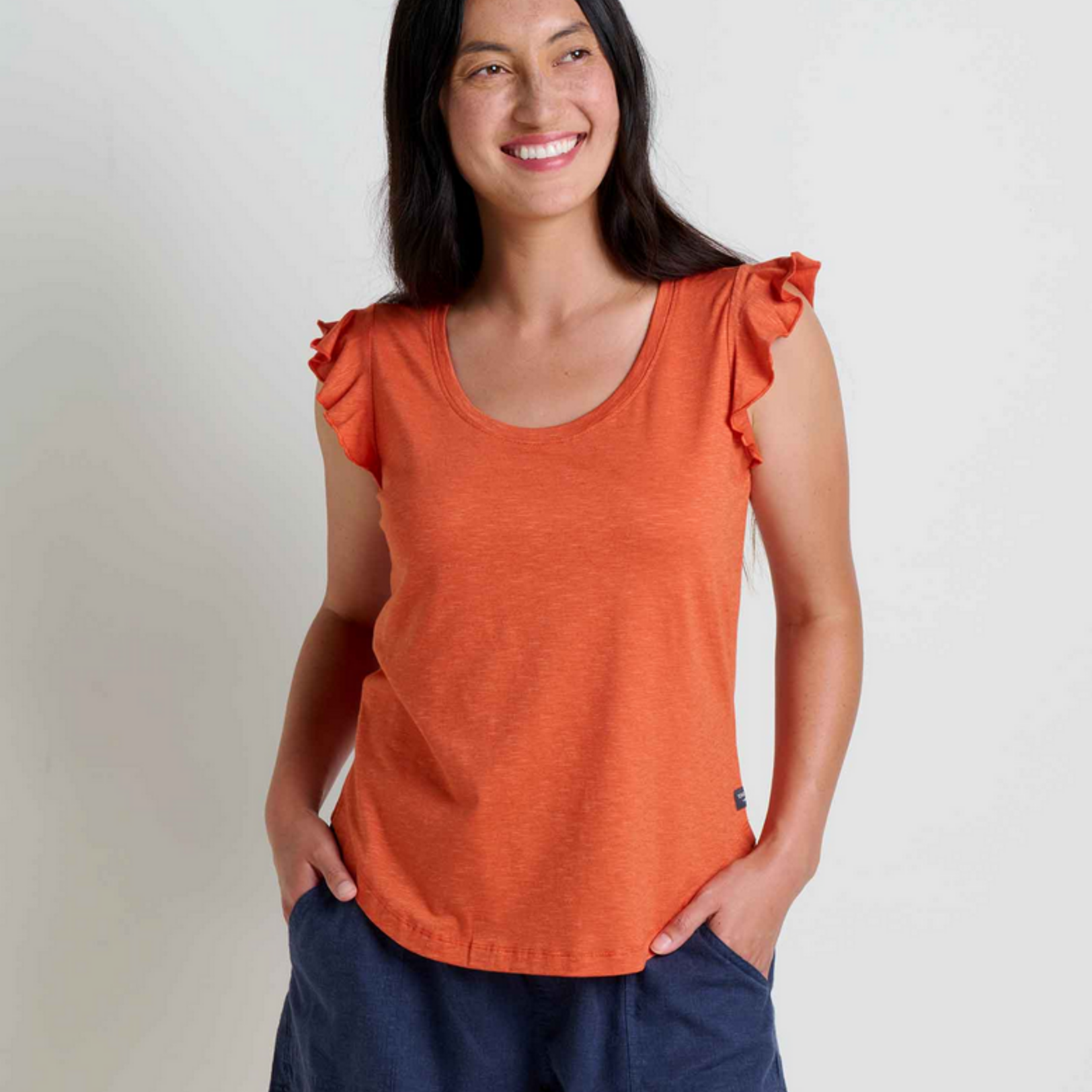 Toad  & Co Toad Co Rufflita Tee (W)