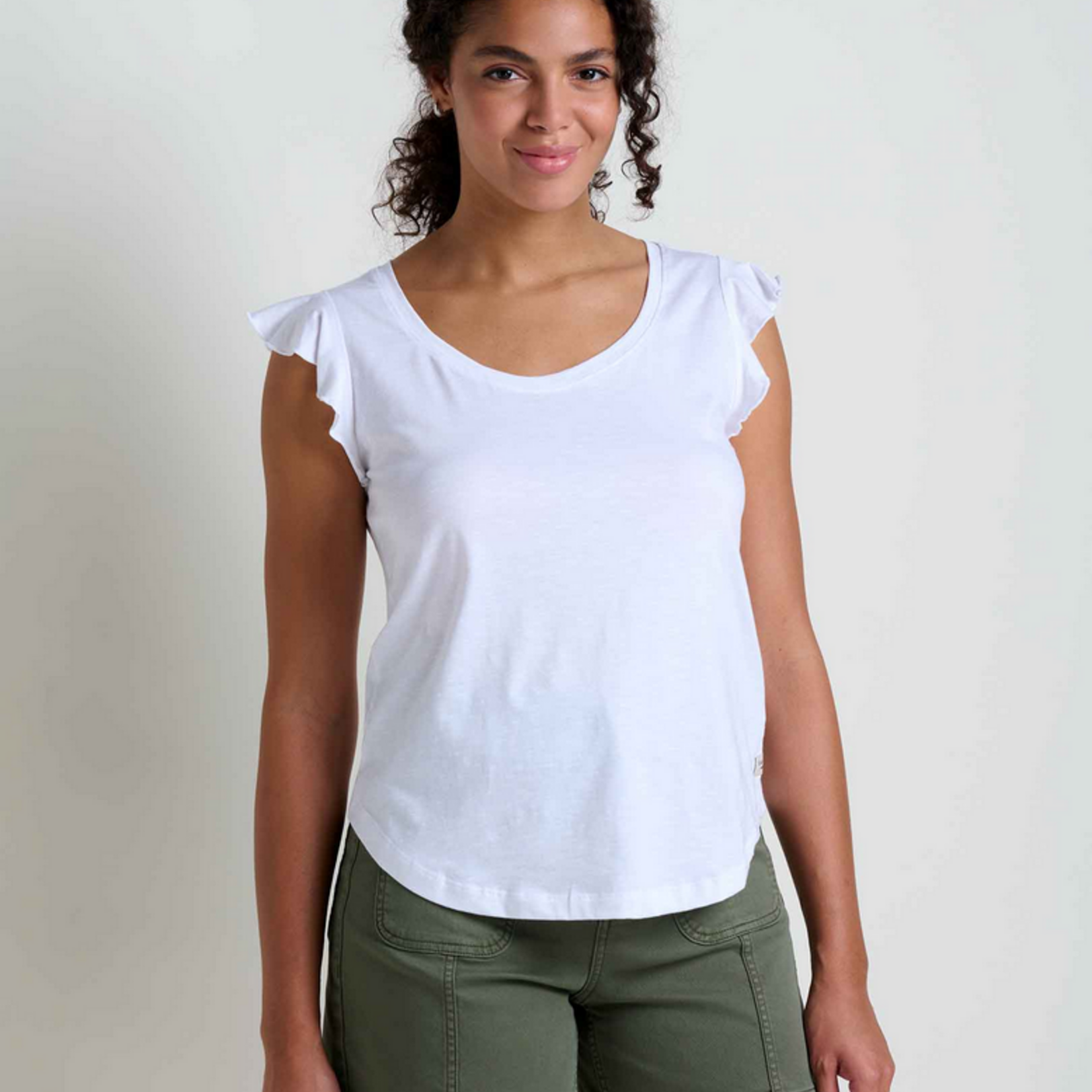 Toad  & Co Toad Co Rufflita Tee (W)