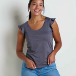 Toad  & Co Toad Co Rufflita Tee (W)