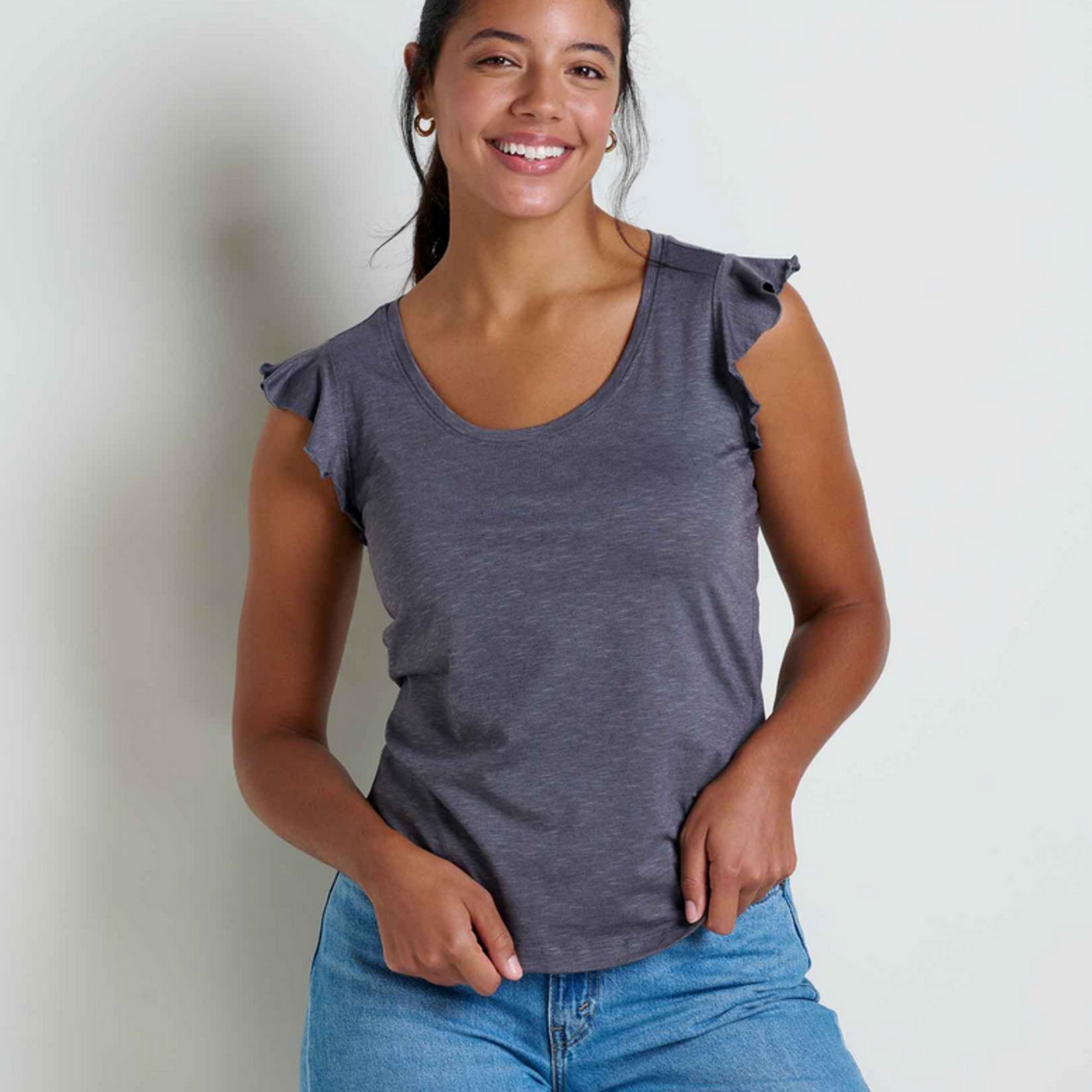 Toad  & Co Toad Co Rufflita Tee (W)