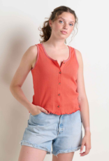 Toad  & Co Toad Co Foothill Pointelle Button Tank (W)
