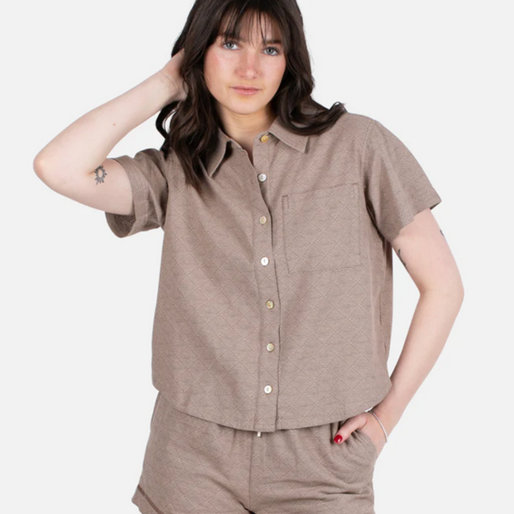 Jetty Jetty Cape Cod Jacquard Shirt (W)