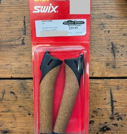 Swix Handle Black/Cork Urethane, 16MM (X-C Pole Part)