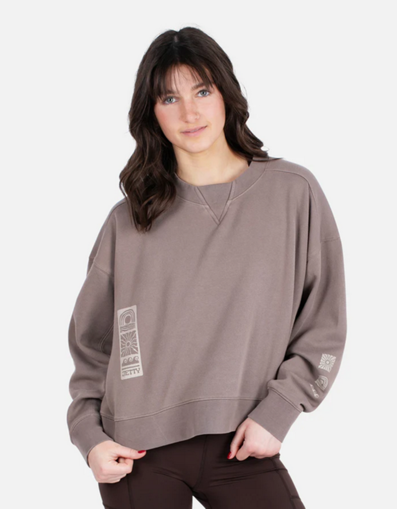 Jetty Jetty Happy Place Crewneck (W)