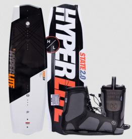 Hyperlite Hyperlite State 2.0 BLK Wakeboard w/Remix (A)S25