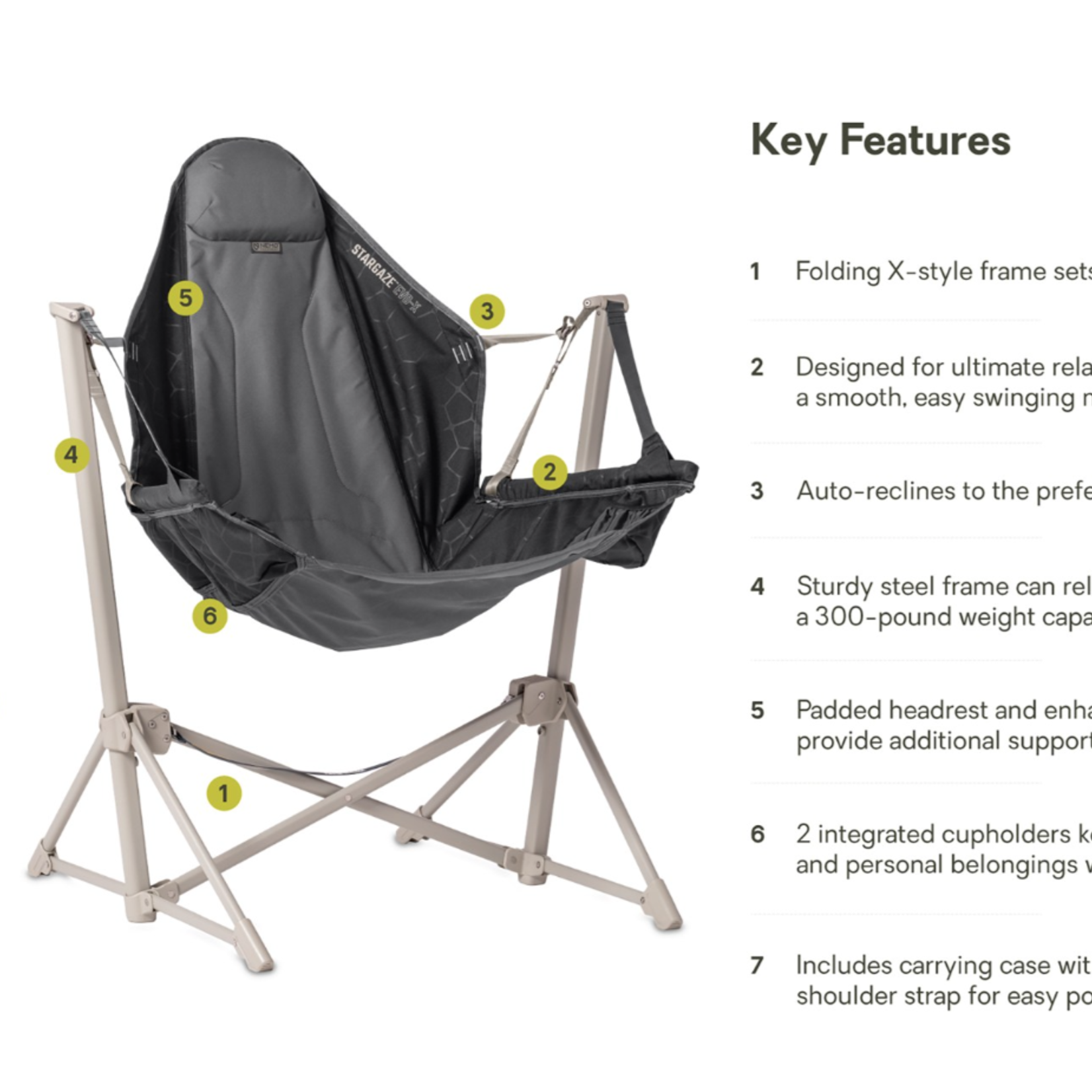 Nemo Equipment NEMO Stargaze EVO-X Camp Chair (A)S26