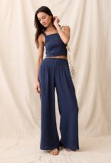 Marine Layer Marine Layer Sophia Double Cloth Palazzo Pant (W)