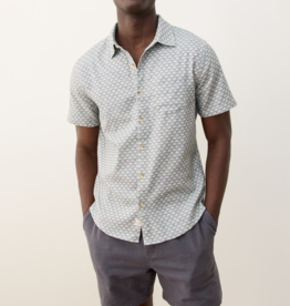 Marine Layer Marine Layer Classic Stretch Selvage Shirt (M)