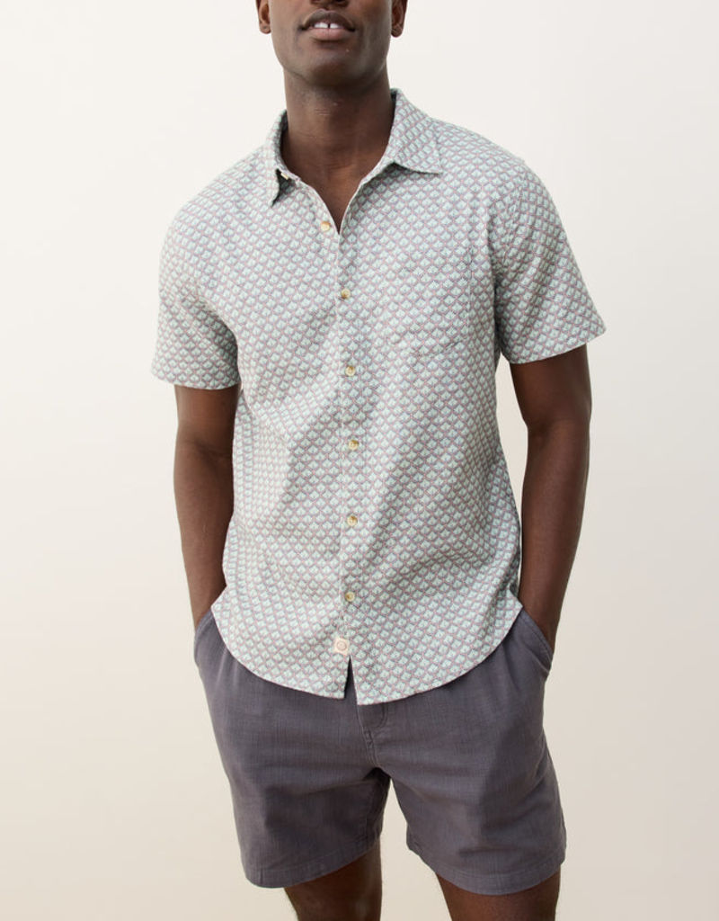 Marine Layer Marine Layer Classic Stretch Selvage Shirt (M)