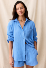 Marine Layer Marine Layer Jane Relaxed Double Cloth Shirt (W)