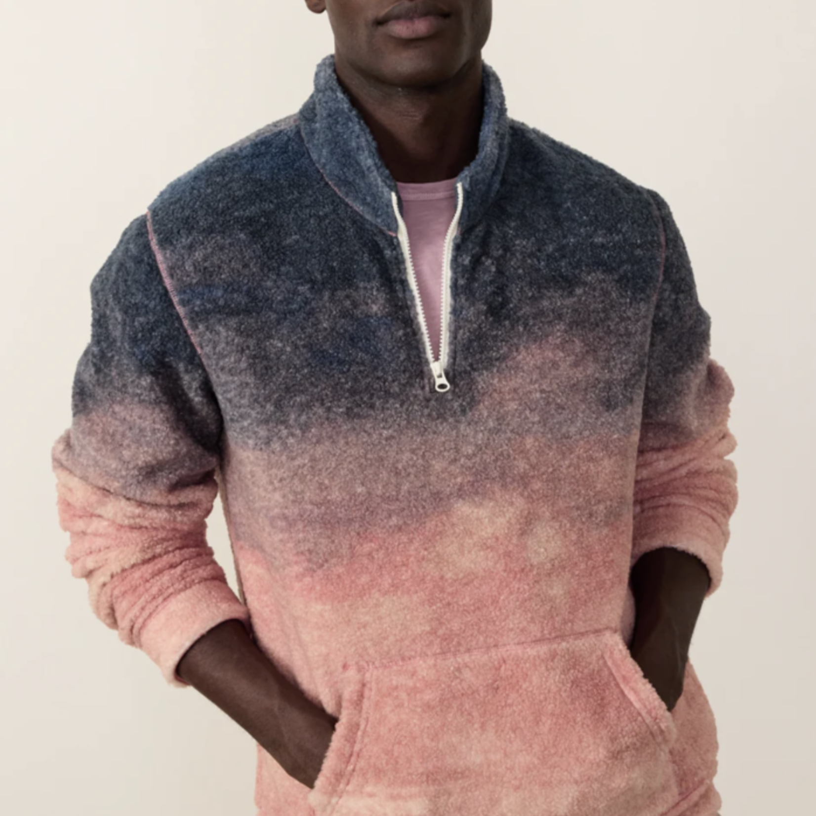 Marine Layer Marine Layer Sunset Sherpa Pullover (M)