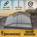 Alps Alps-Browning Basecamp 10'x12' Screen House (A)