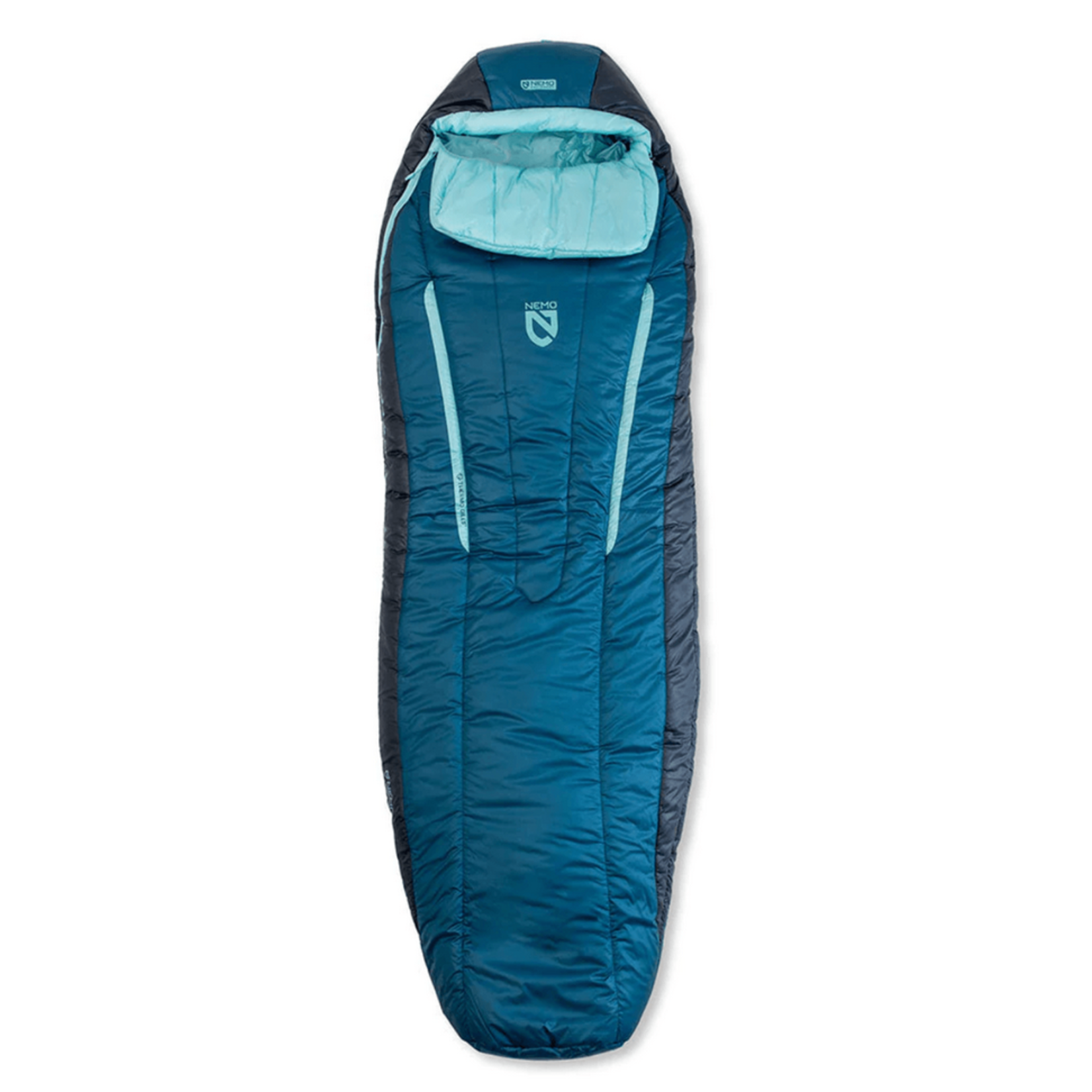 Nemo Equipment NEMO Forte Endless Promise Wns 20 Reg Sleeping Bag (Abyss/Hazy Aqua)