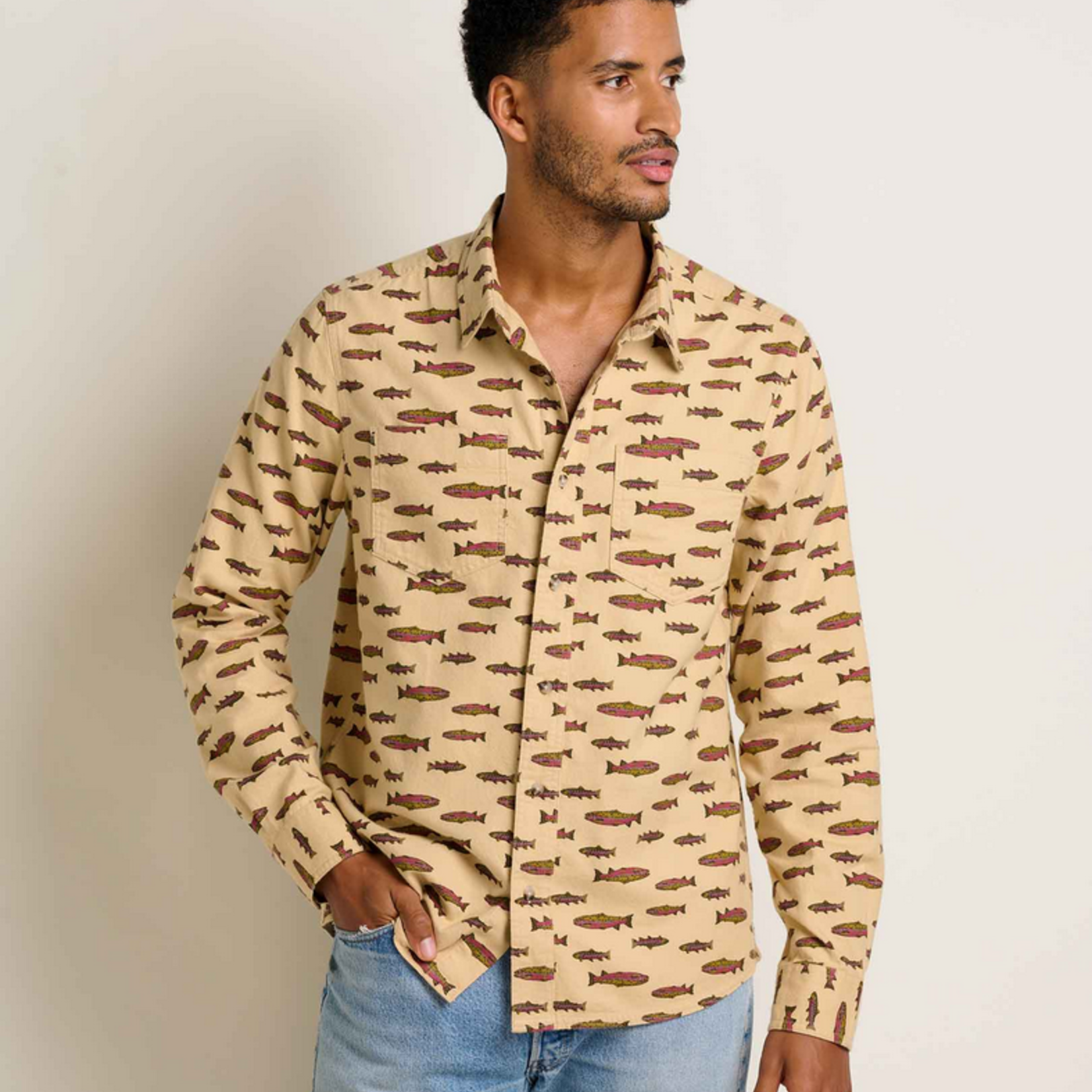 Toad  & Co Toad & Co Pinevale LS Shirt (M)
