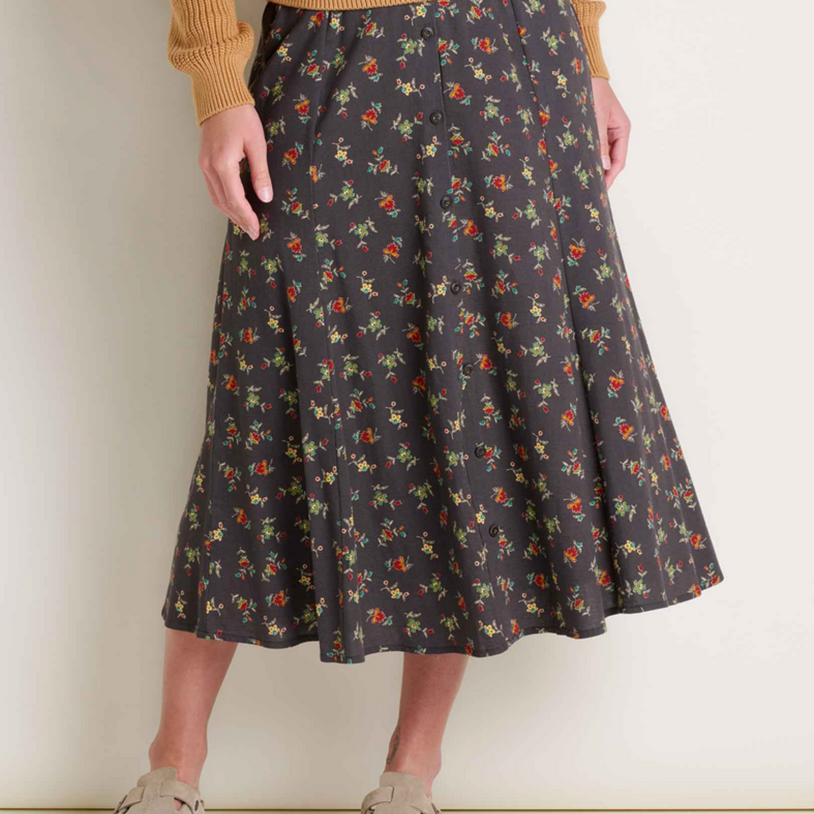 Toad  & Co Toad & Co Manzana Paneled Midi Skirt (W)