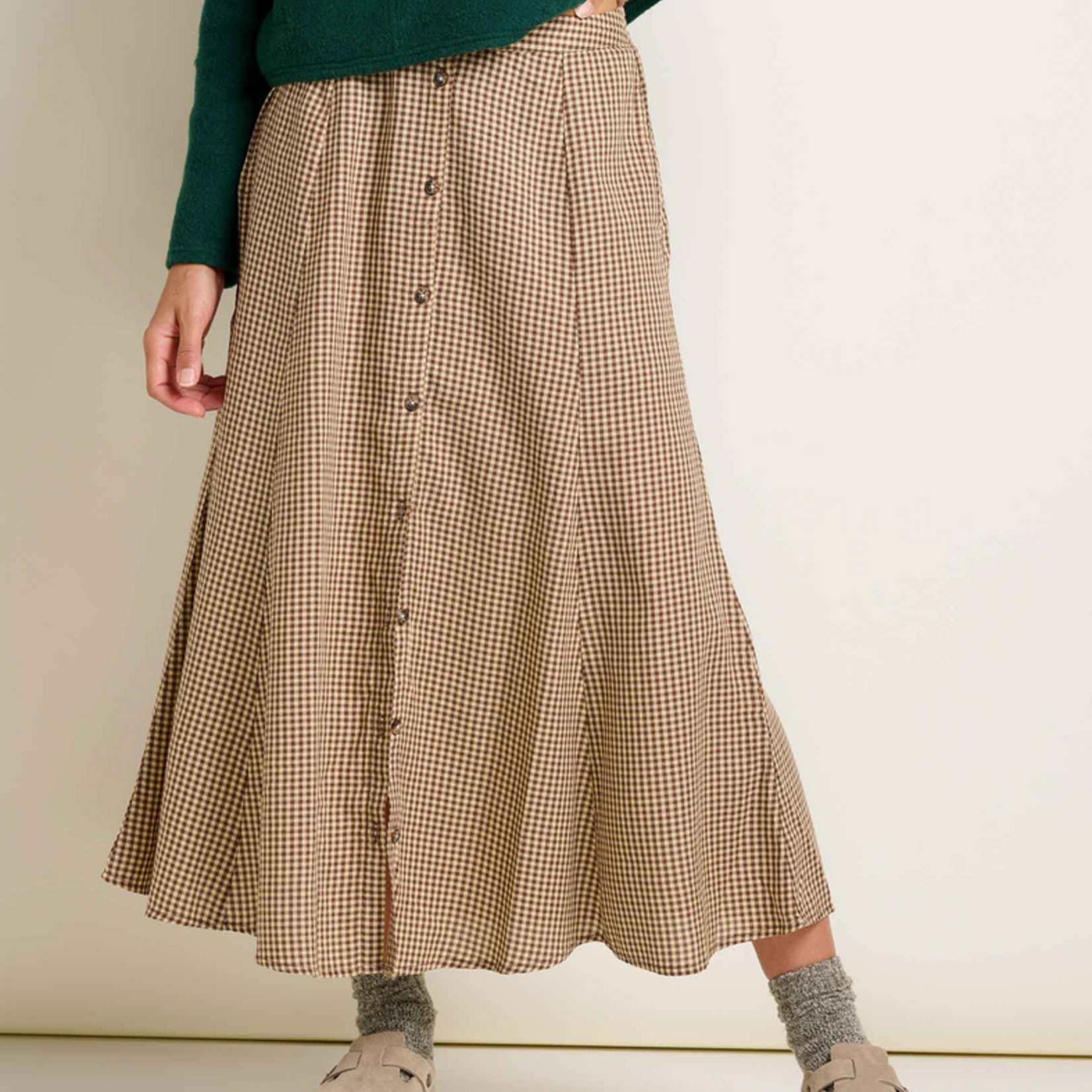 Toad  & Co Toad & Co Manzana Paneled Midi Skirt (W)
