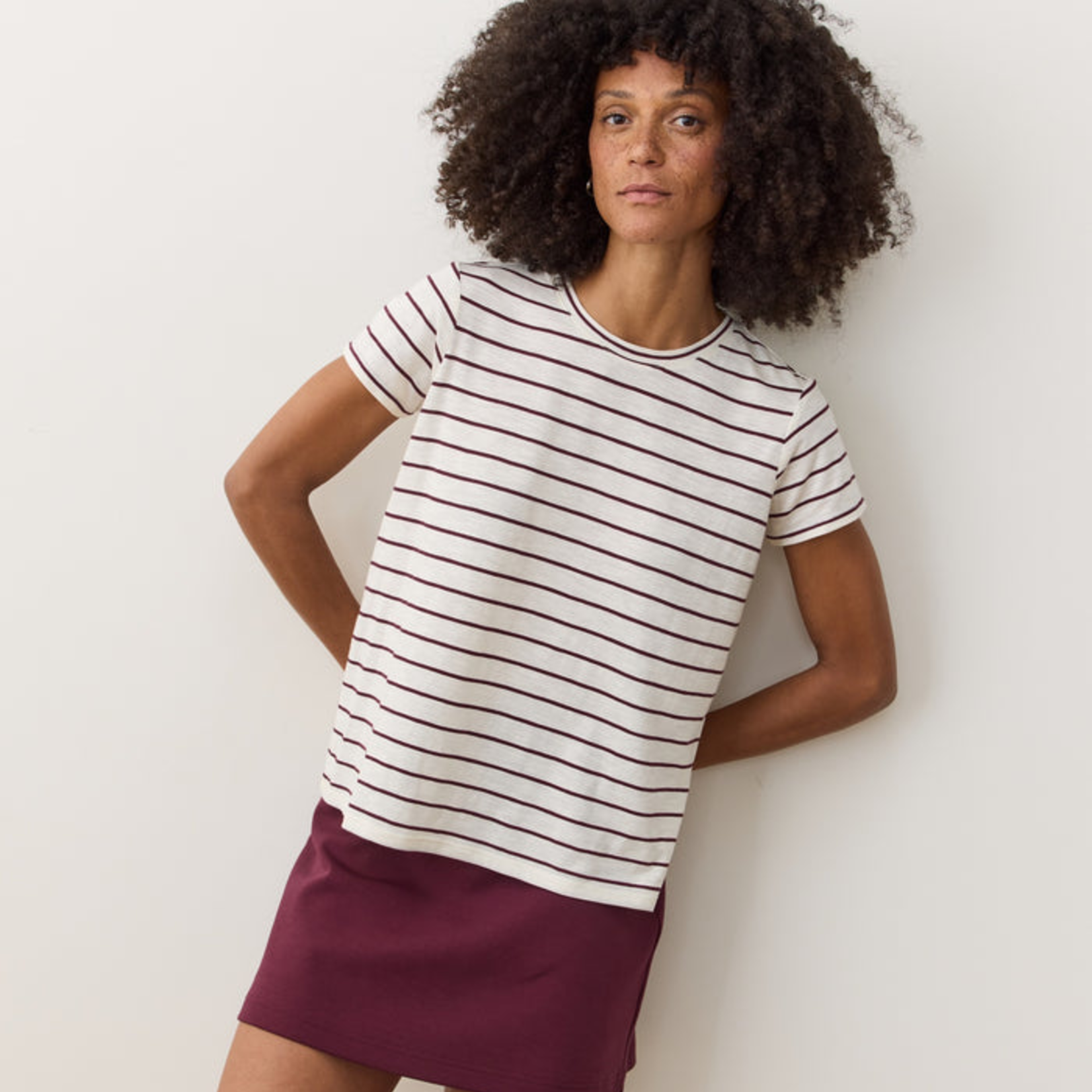 Marine Layer Marine Layer Swing Crew Tee (W)