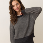 Marine Layer Marine Layer Robin Textured Crewneck Sweater (W)