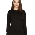 Minus 33 Minus33 Moriah Crew LS (W) Black S