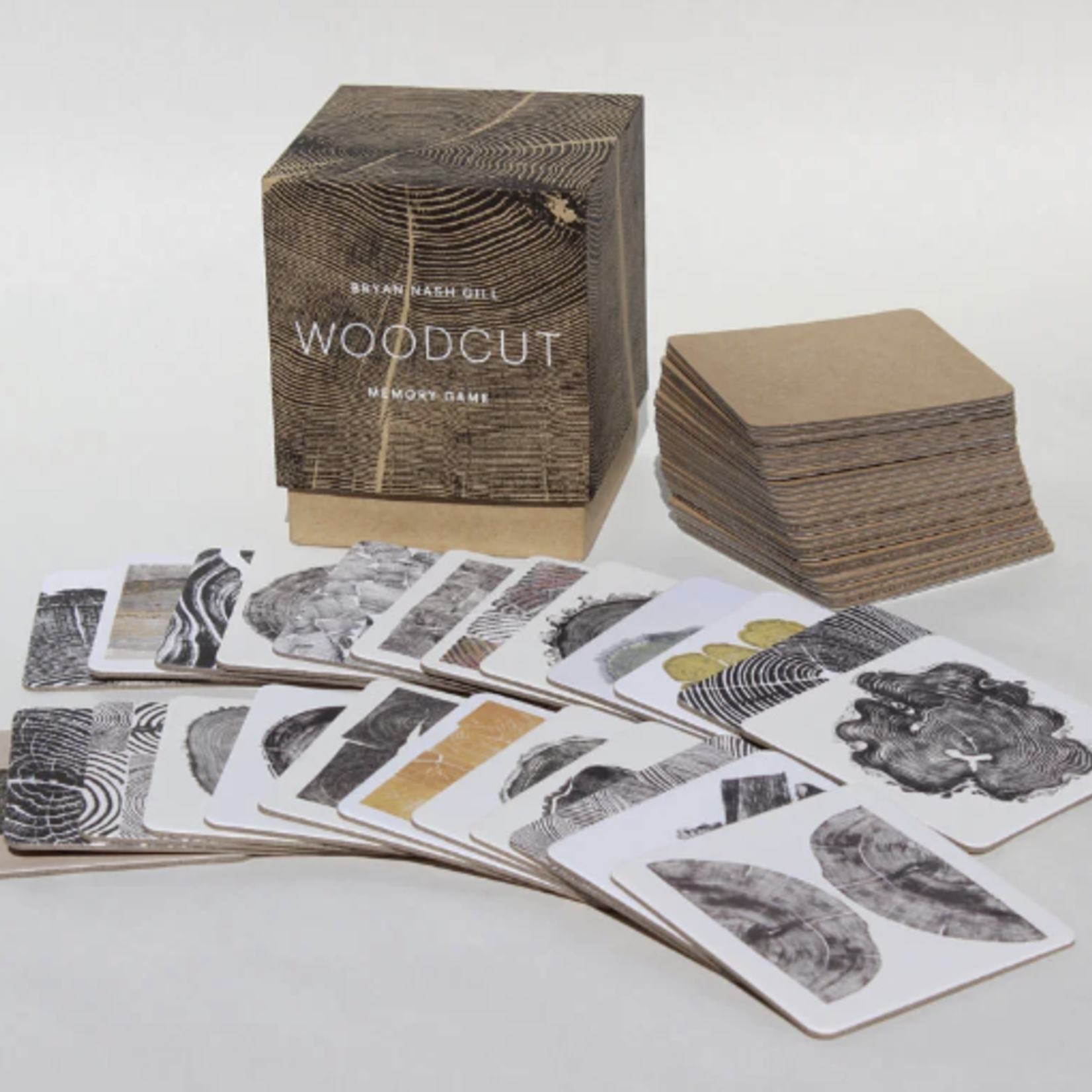 Indigo Fair Woodcut Memory Game