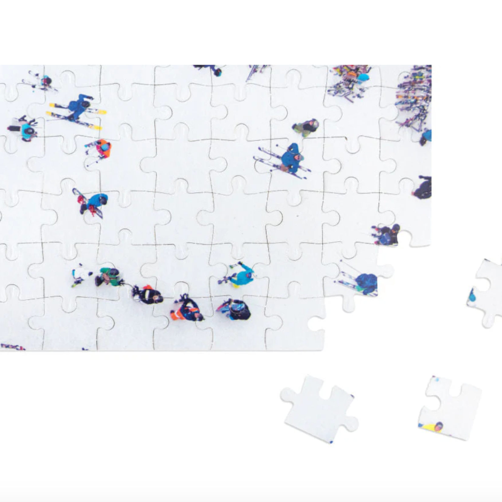 Indigo Fair Gray Malin the Snow Double-Sided 500 Piece Puzzle