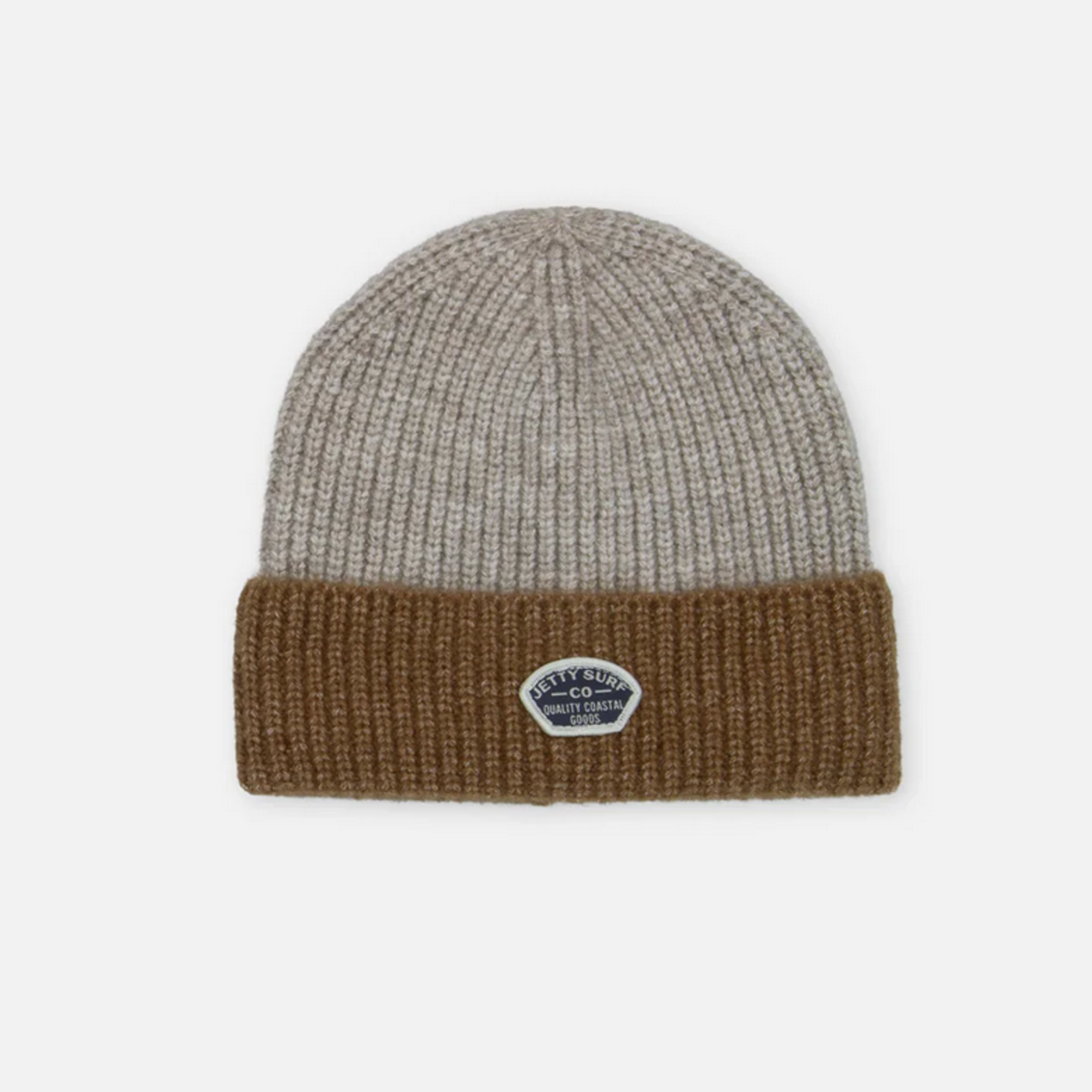 Jetty Jetty  Truro Colorblock Beanie Tan