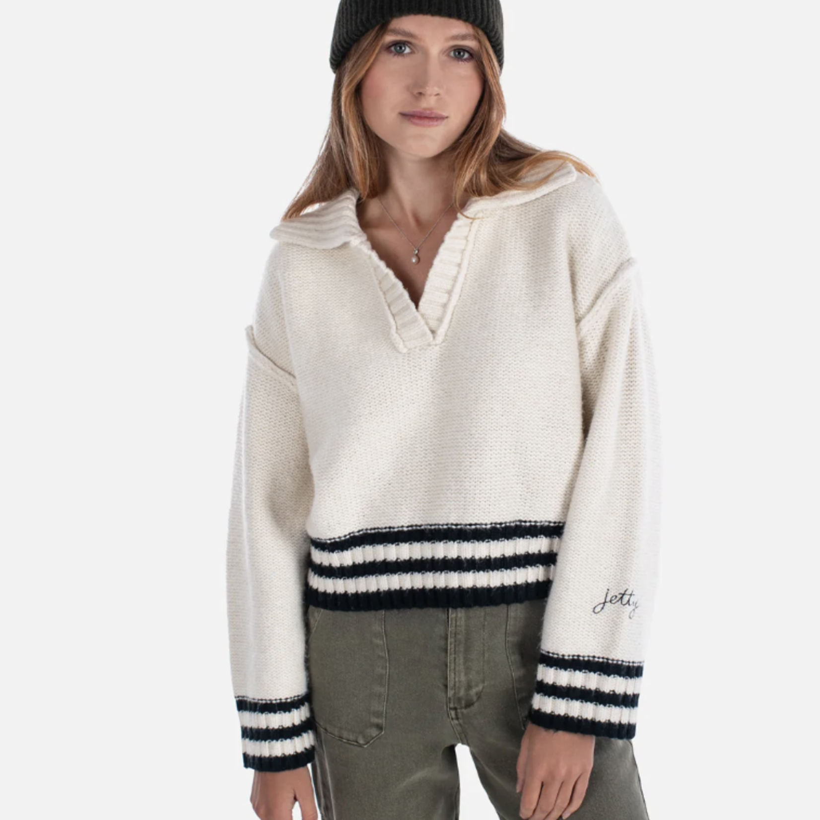 Jetty Jetty Tybee Henley Sweater (W)