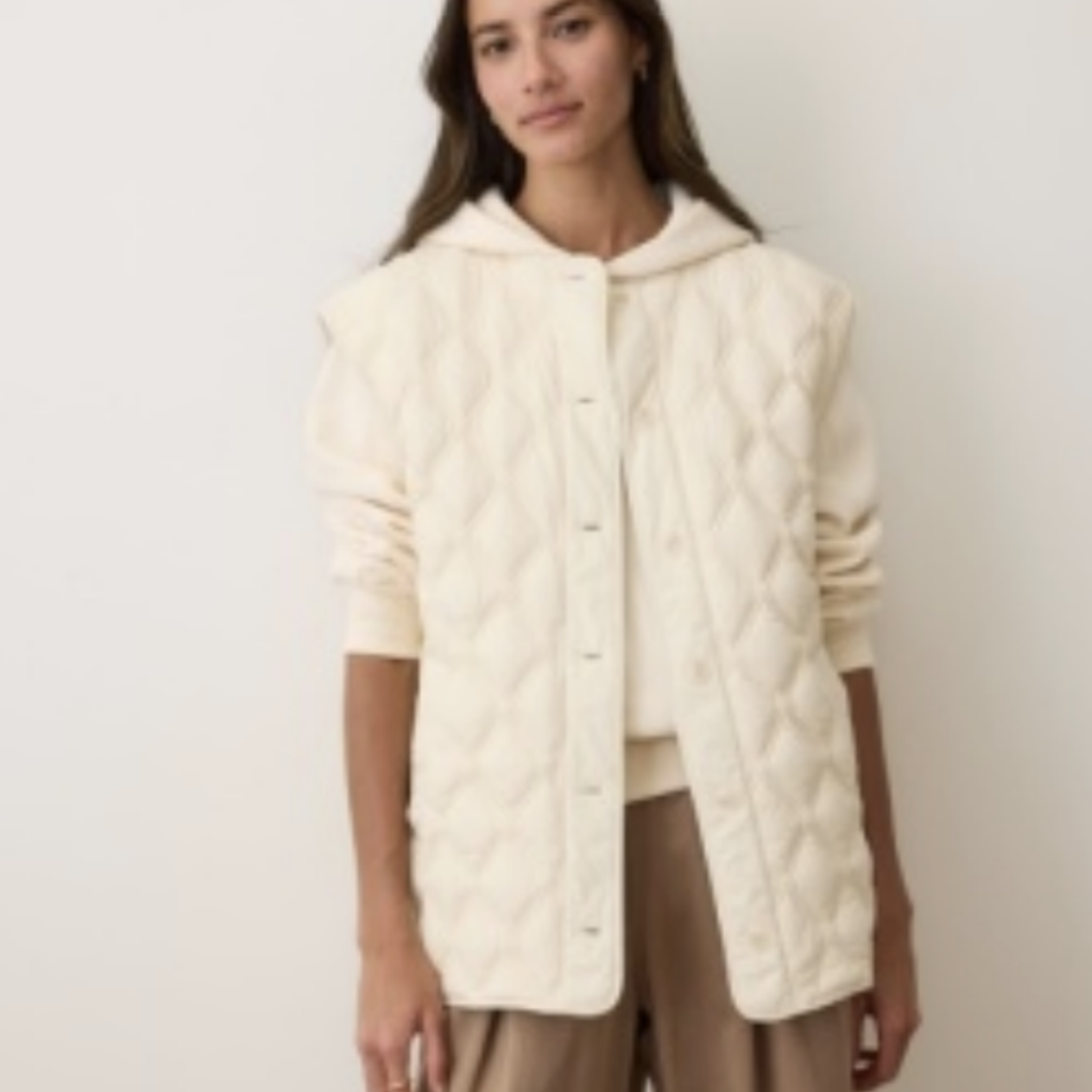 Marine Layer Marine Layer Marina Quilted Vest (W)