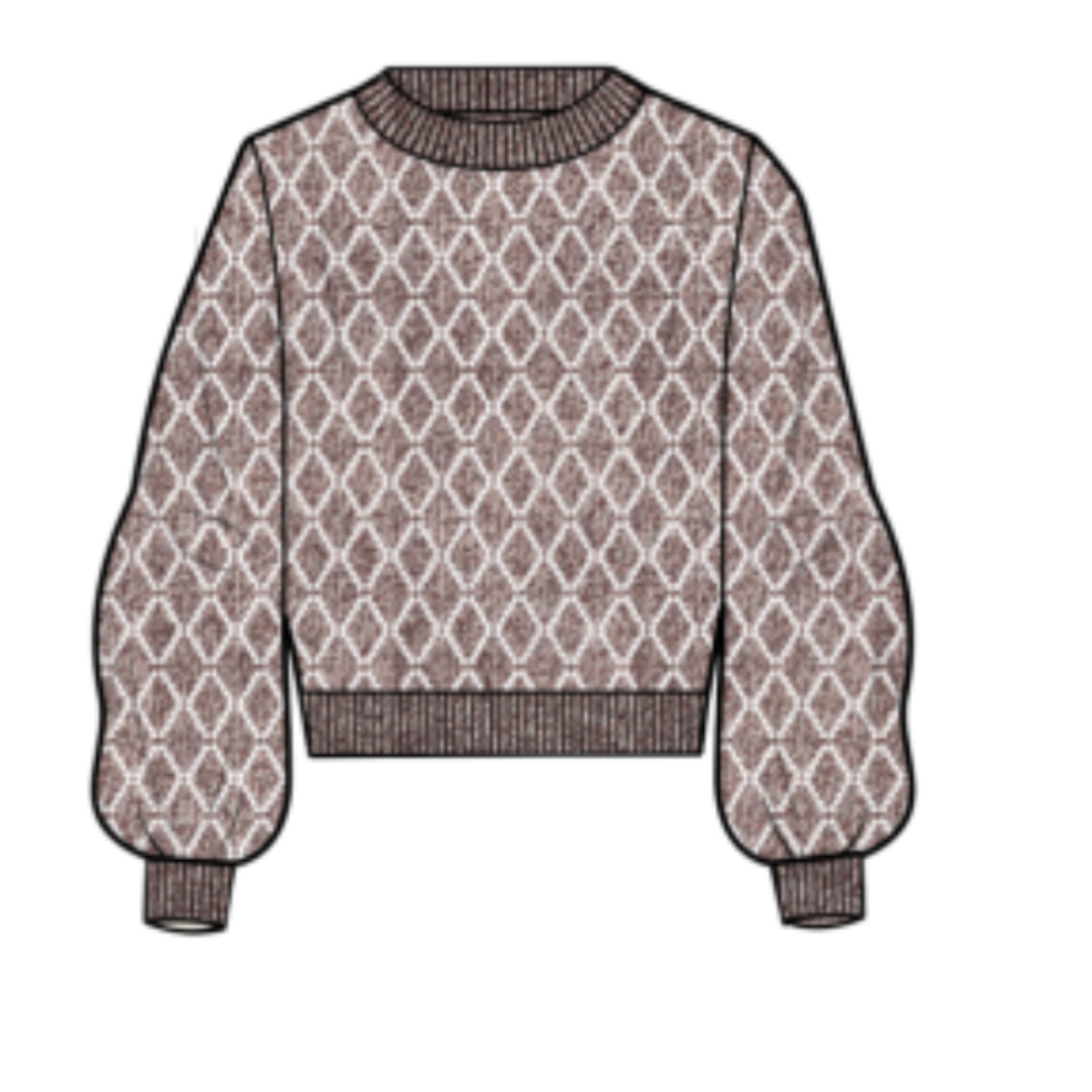Marine Layer Marine Layer Alma Crewneck Sweater (W)