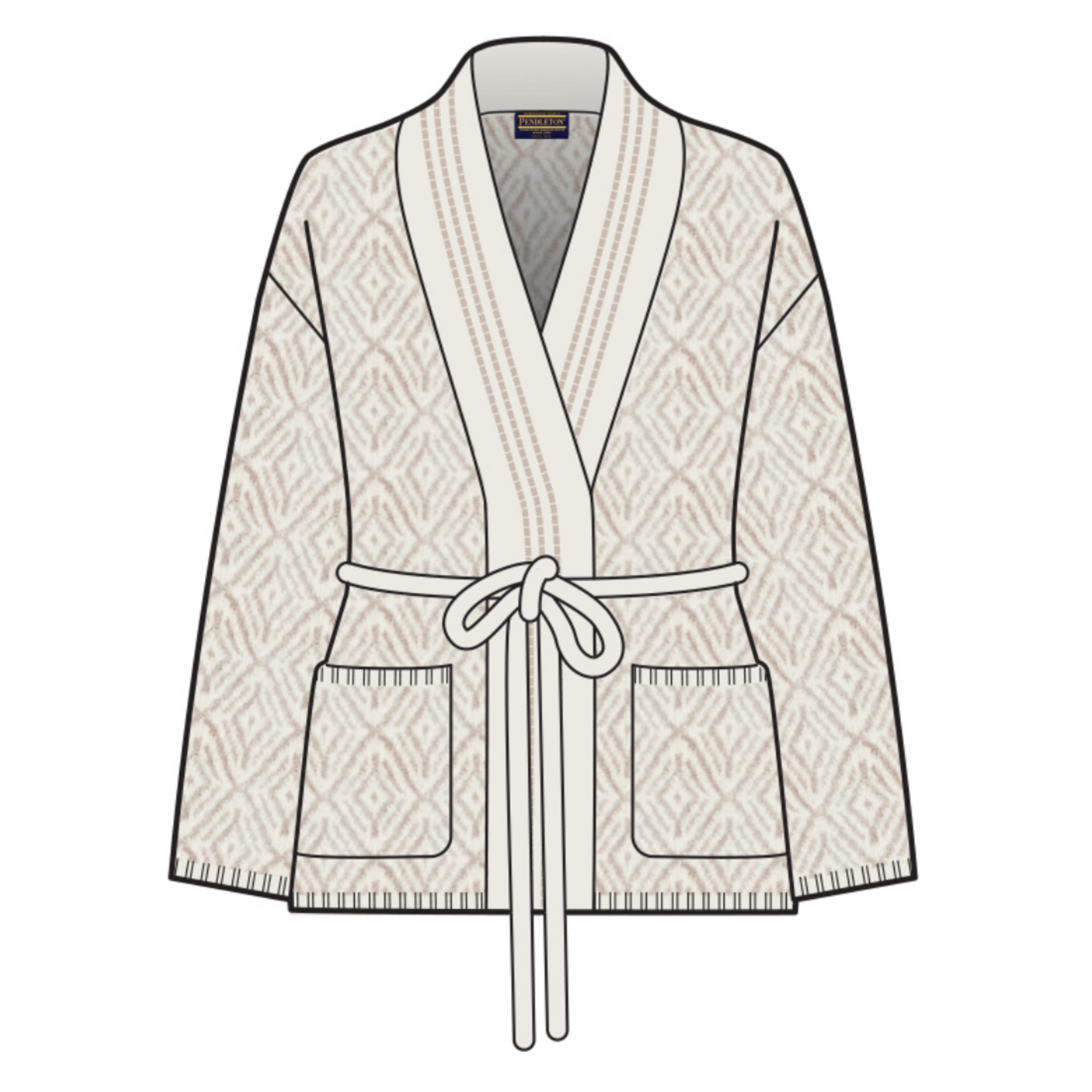 Pendleton Pendleton Textured Alpaca Cardigan (W)