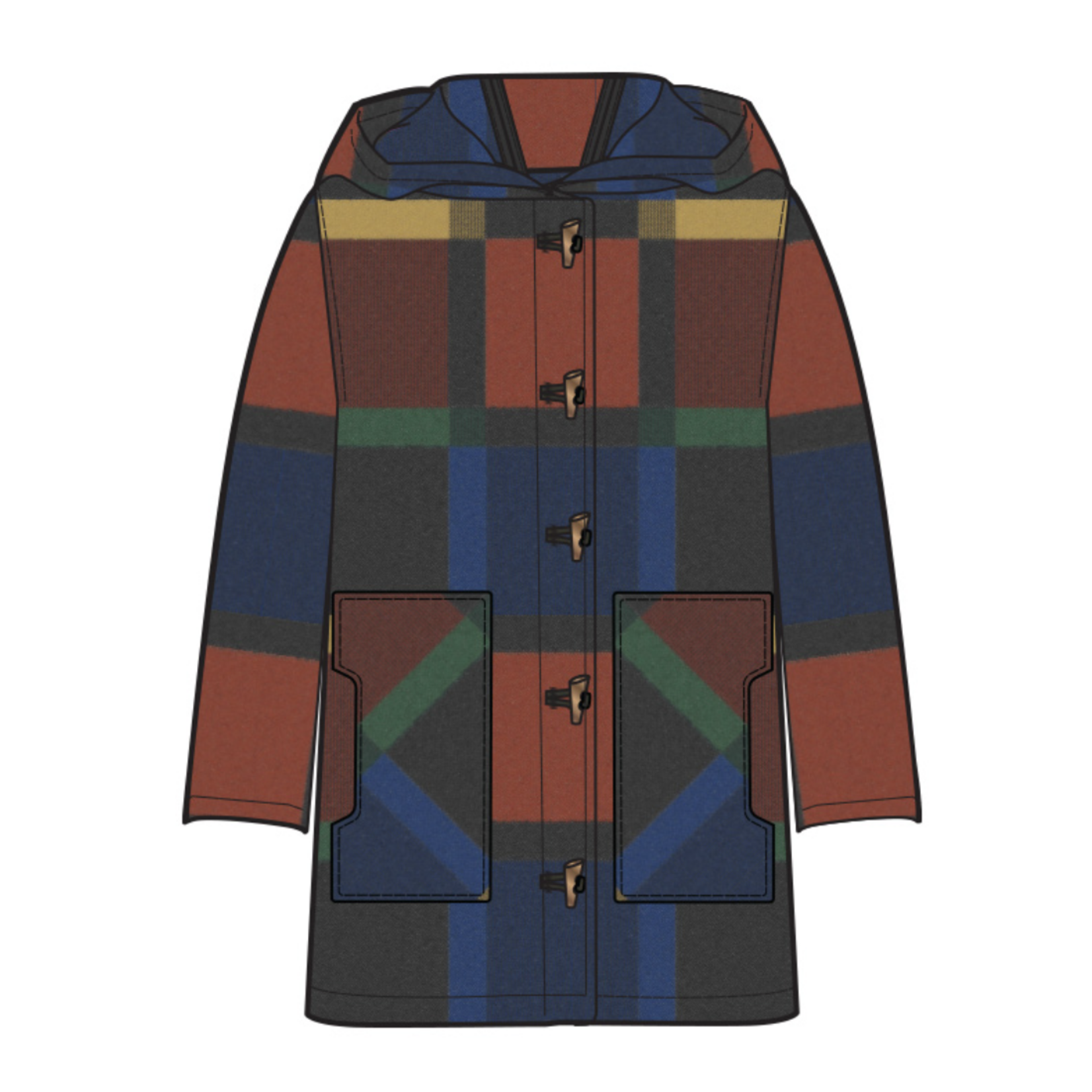 Pendleton Pendleton Wool Duffle Coat (W)