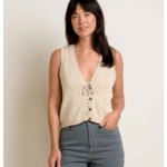 Toad  & Co Toad & Co Bianca Tie Tank (W), Medium