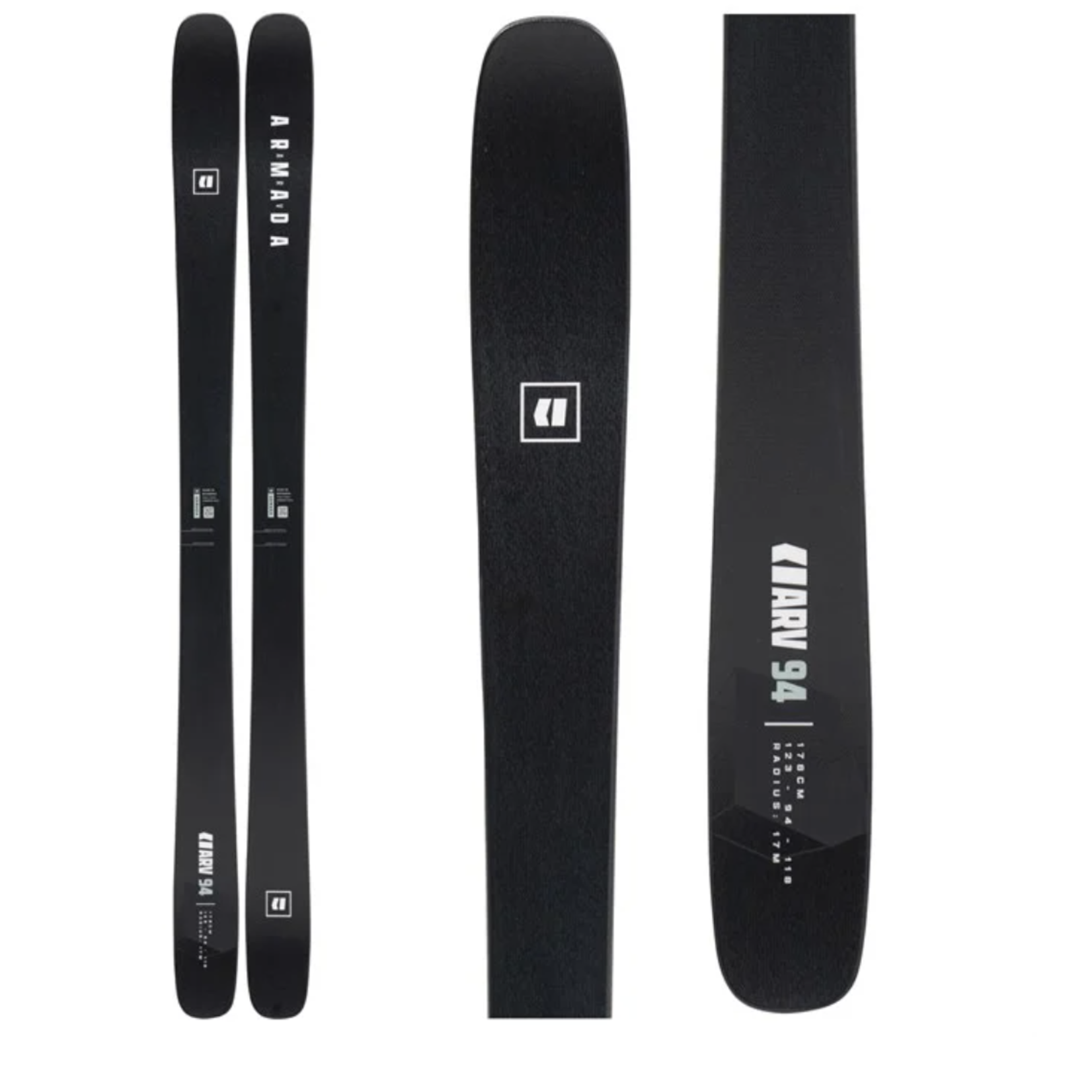 Armada ARV 94 Black Edition Alpine Ski (A) F26
