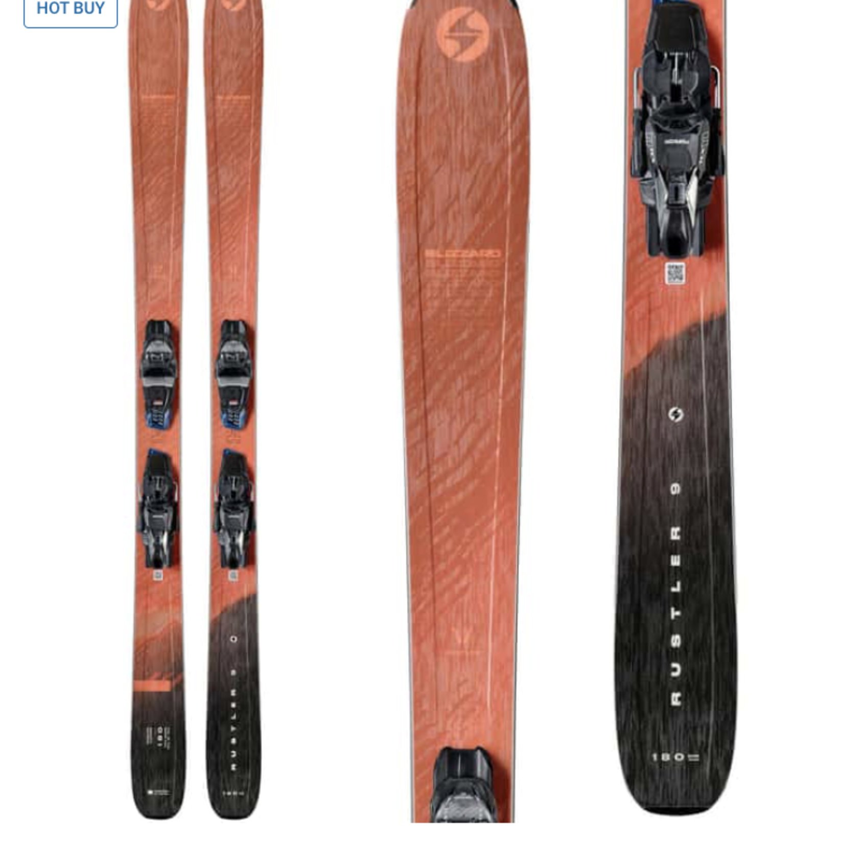 Blizzard Blizzard Rustler 9 D w/TCX 11 Alpine Ski (M)F25